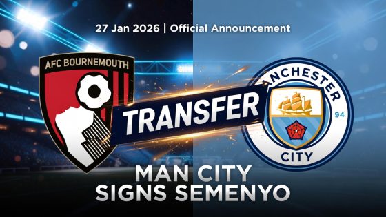 Antoine Semenyo chính thức gia nhập Manchester City với giá 72 triệu bảng